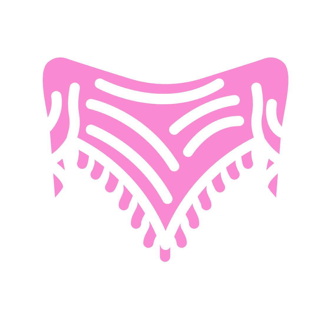 Háčkované šátky- klasická verze