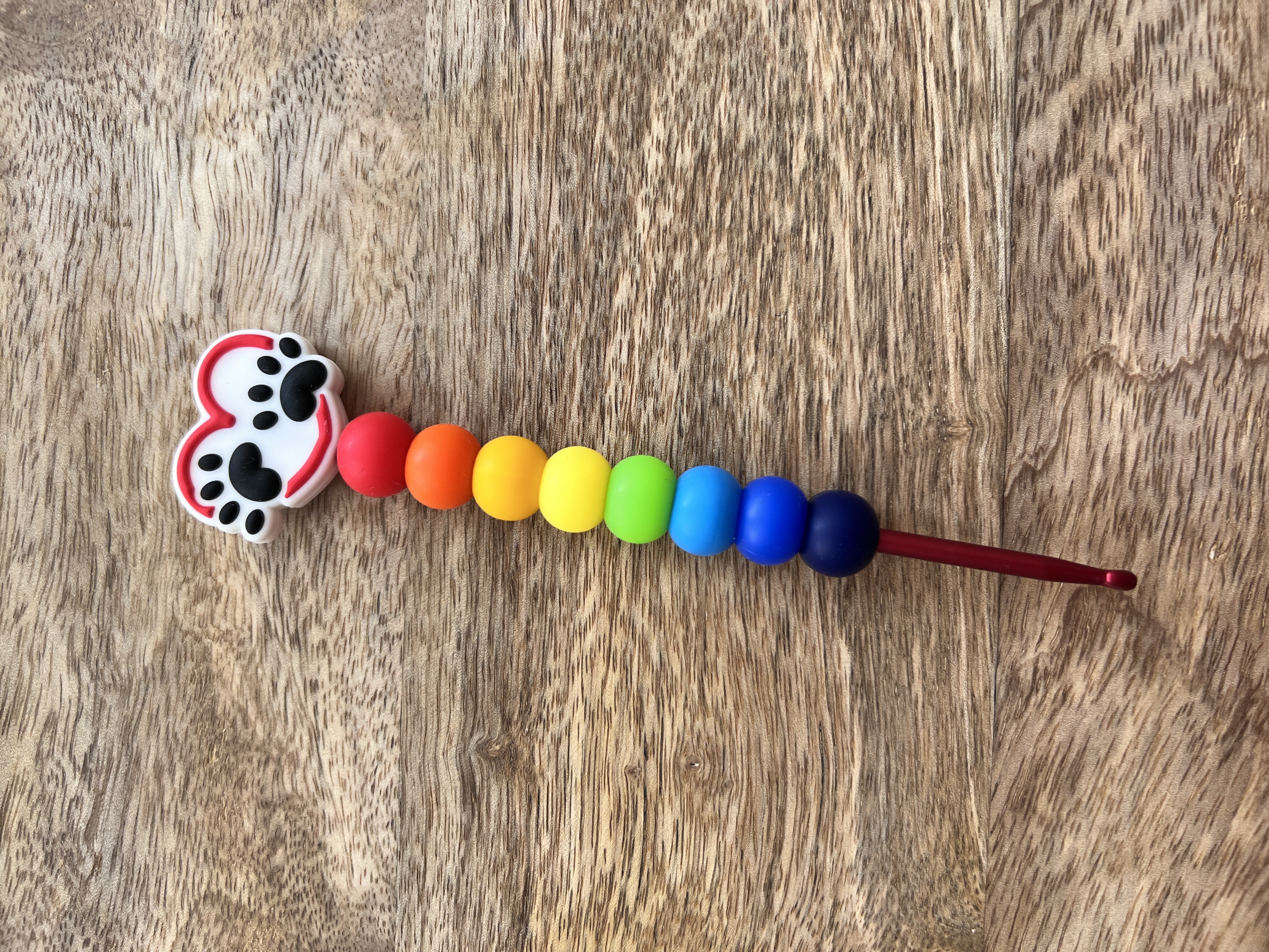 Designový háček 3mm/3,5mm- tlapky