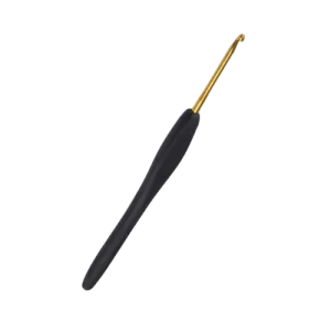 Háček černý 3mm- silikonová rukojeť 