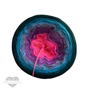 Příze Duhovka- mix barev