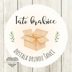 Samolepky- TATO KRABICE DOSTALA DRUHOU ŠANCI