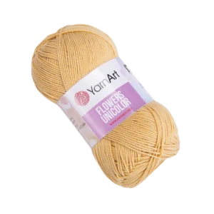 Flowers Unicolor 732- písková