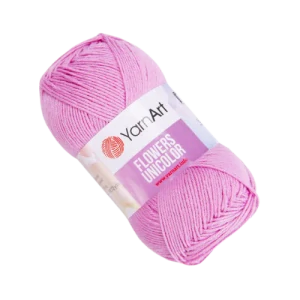 Flowers Unicolor 740- růžová