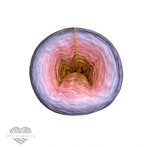 Příze Duhovka- hořčice- meruňková- svetlě růžová- baby růžová- levandulová- pastelově fialová