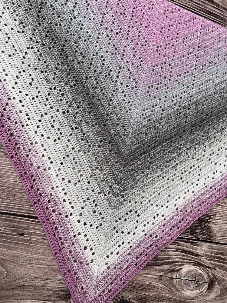 Šátek Srdcovka (schéma)