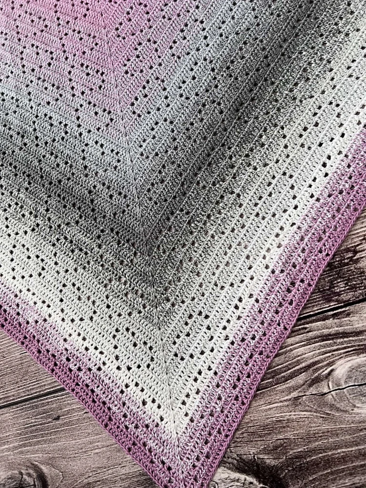 Šátek Srdcovka (schéma)