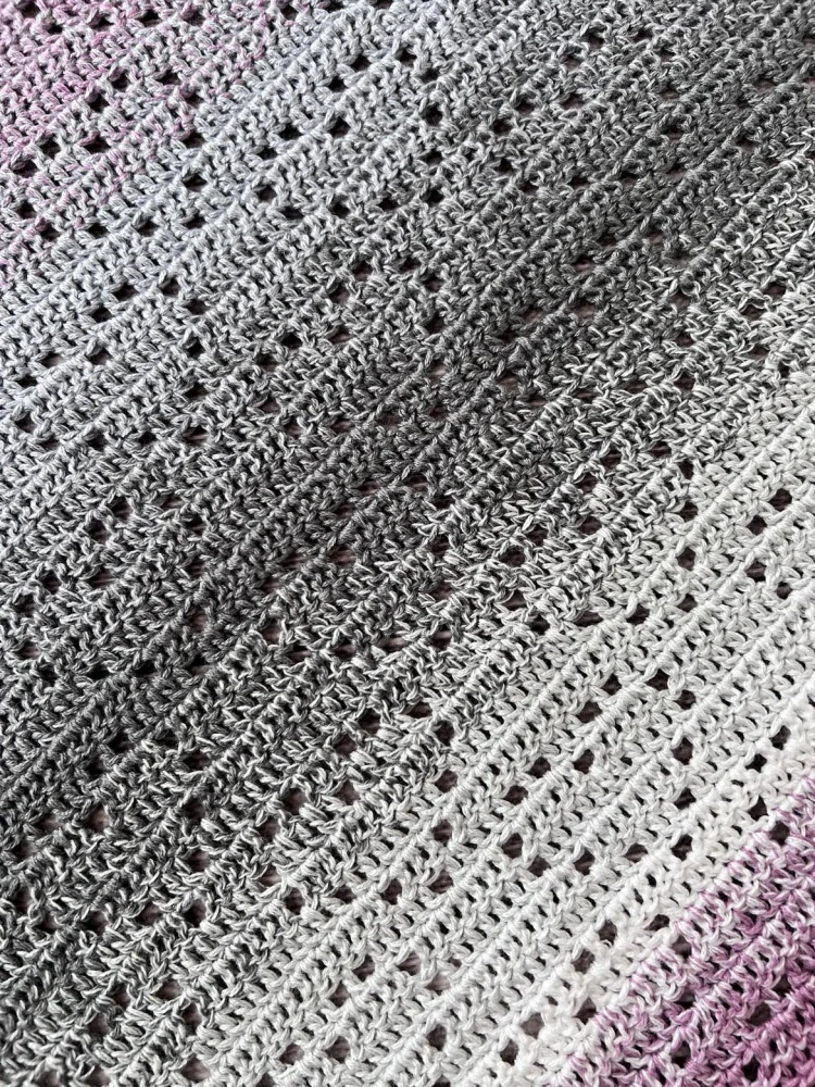 Šátek Srdcovka (schéma)