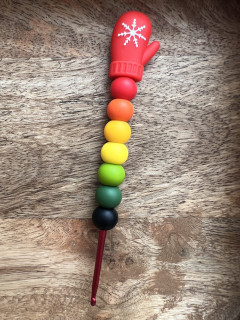 Designový háček 3mm- rukavice