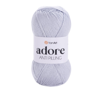 Adore 363- stříbřitě šedá
